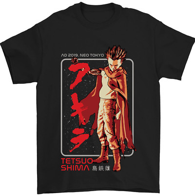Tetsuo Shima Japanische Anime Herren T-Shirt 100% Baumwolle