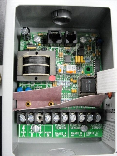 Used E-Mon A.C. Kilowatthour Meter, 480200, 4 Wire, 277/480, 200Amps - Picture 5 of 5