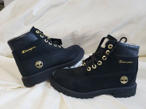 black timberlands champion