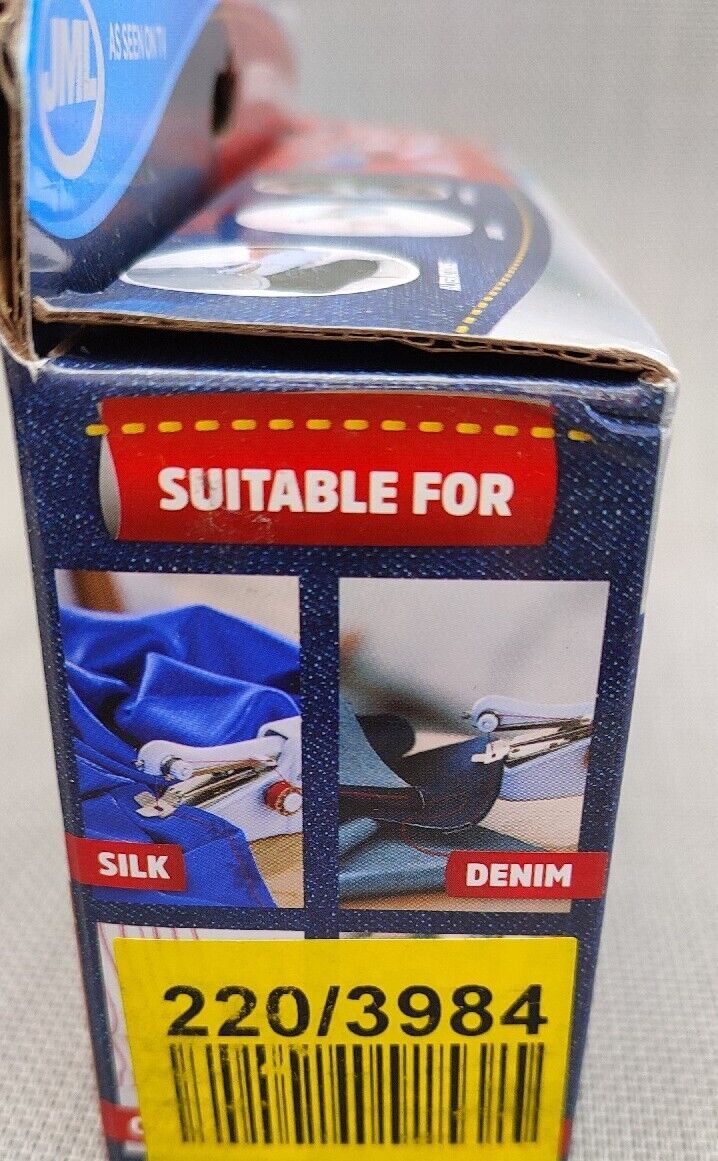 JML MAGIC STITCH PORTABLE CORDLESS HANDHELD SEWING MACHINE FREE DELIVERY eBay