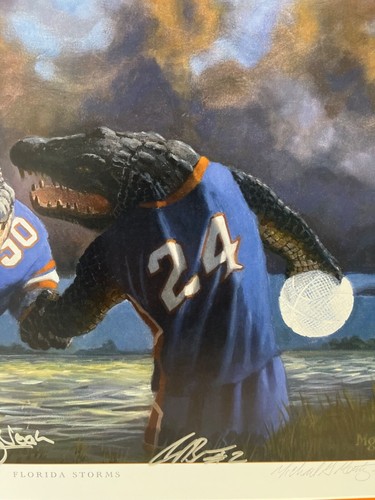 Florida Gators Signed By 3 MVP’s Custom Framed National Championship Print - Picture 3 of 23