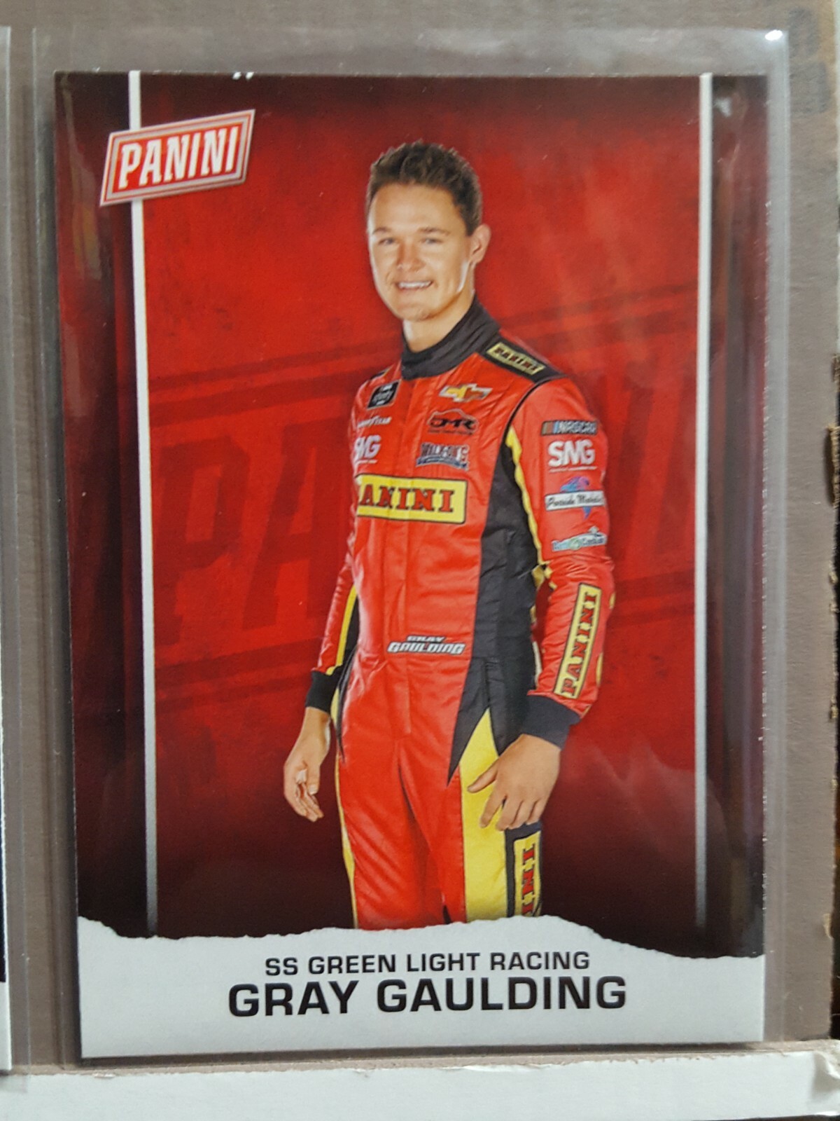 Gray Gaulding 2021 Father’s Day card #N5 NASCAR
