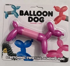 Big Time Balloon Dog Fidget Toy Stretch Twist Bend