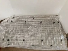 Sink Protectors for Kitchen Sink Grid Sz 27-1/8” X 14-1/4” Center Drain Zeesink