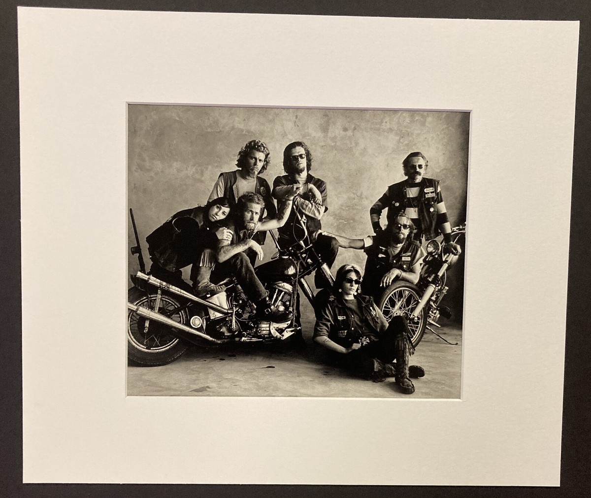 IRVING PENN Hells Angels 1967 California image8.75x7.5 archivally