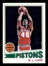 1977 Topps Basketball #47 M.L. Carr NM/MT *d4