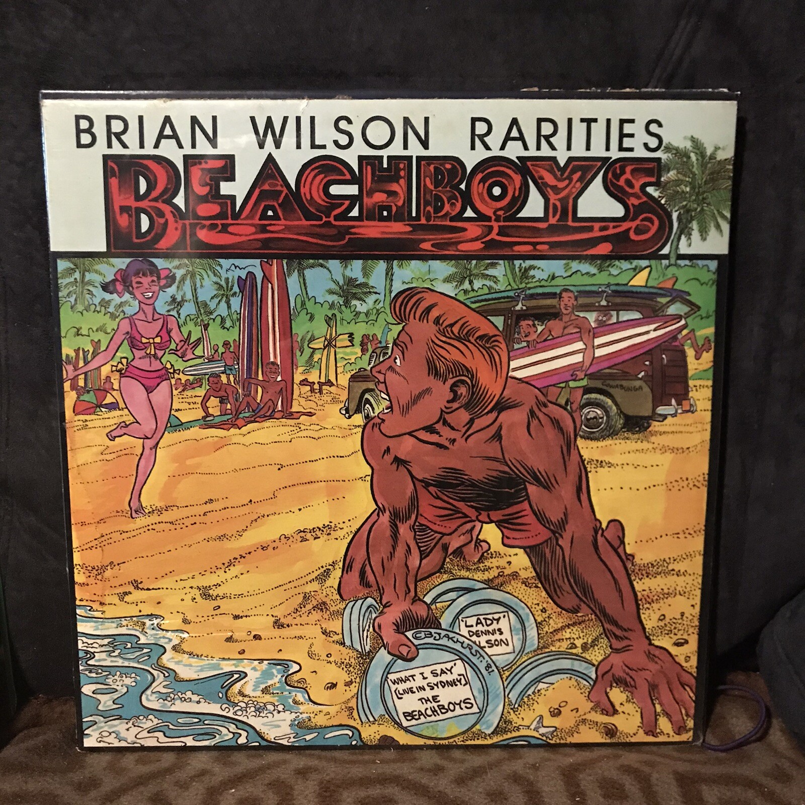 Brian Wilson RARITIES Beach Boys RARE Sealed USA original super nice lp