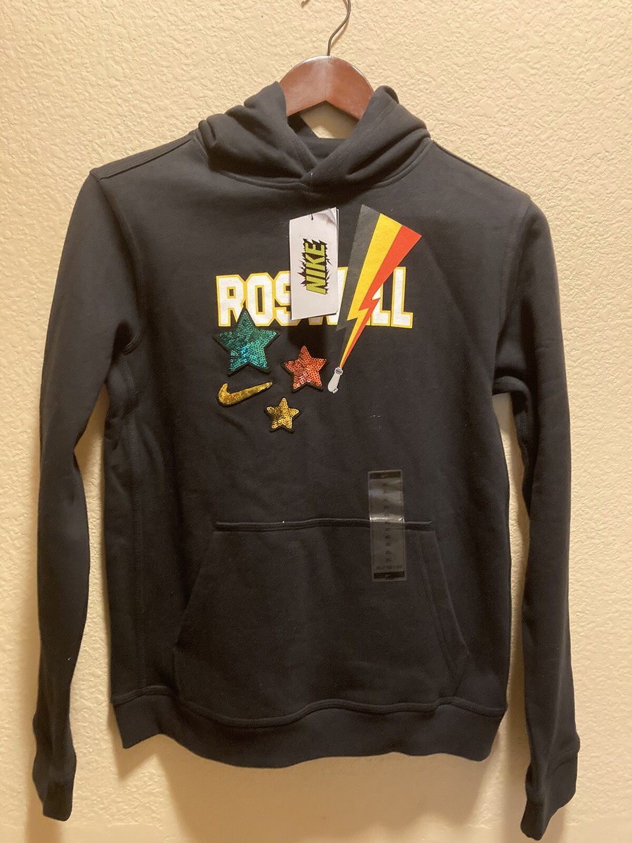 New Nike Roswell Rayguns Hoodie Jacket Size XL Youth