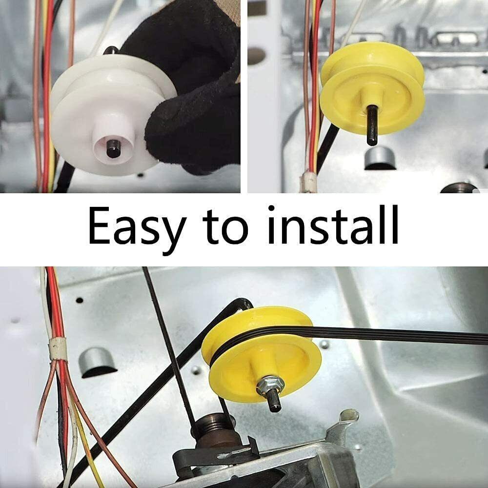 Exact Replacement WE12X81 Dryer Idler Pulley Wheel Fits for GE General Electric