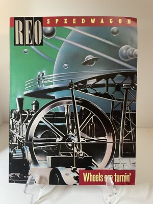 REO Speedwagon, Wheels Are Turnin', Songbook, 1985 | eBay