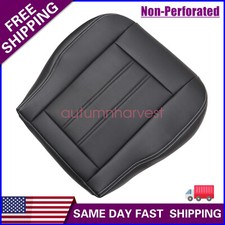 Fits 2008-2016 Chrysler Town Country Bottom Seat Cover Black Non-perforated