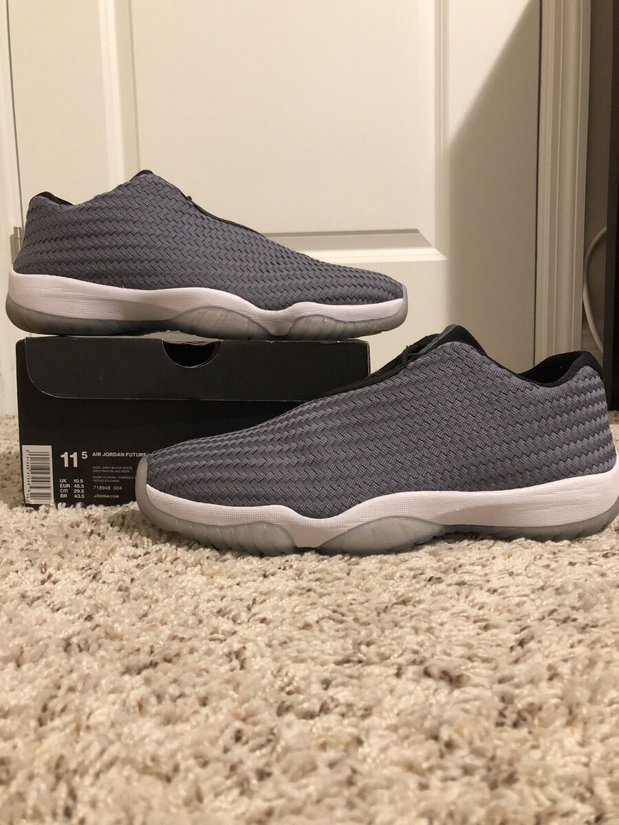 AIR JORDAN FUTURE LOW sz 11.5 COOL GREY RETRO 11 LOW XI DUB AIR JORDAN FUTURE LOW sz 11.5 COOL GREY RETRO 11 LOW XI DUB