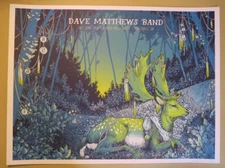 DAVE MATTHEWS BAND POSTER NOBLESVILLE DEER CREEK 2016 ERICA WILLIAMS AP N1 DMB
