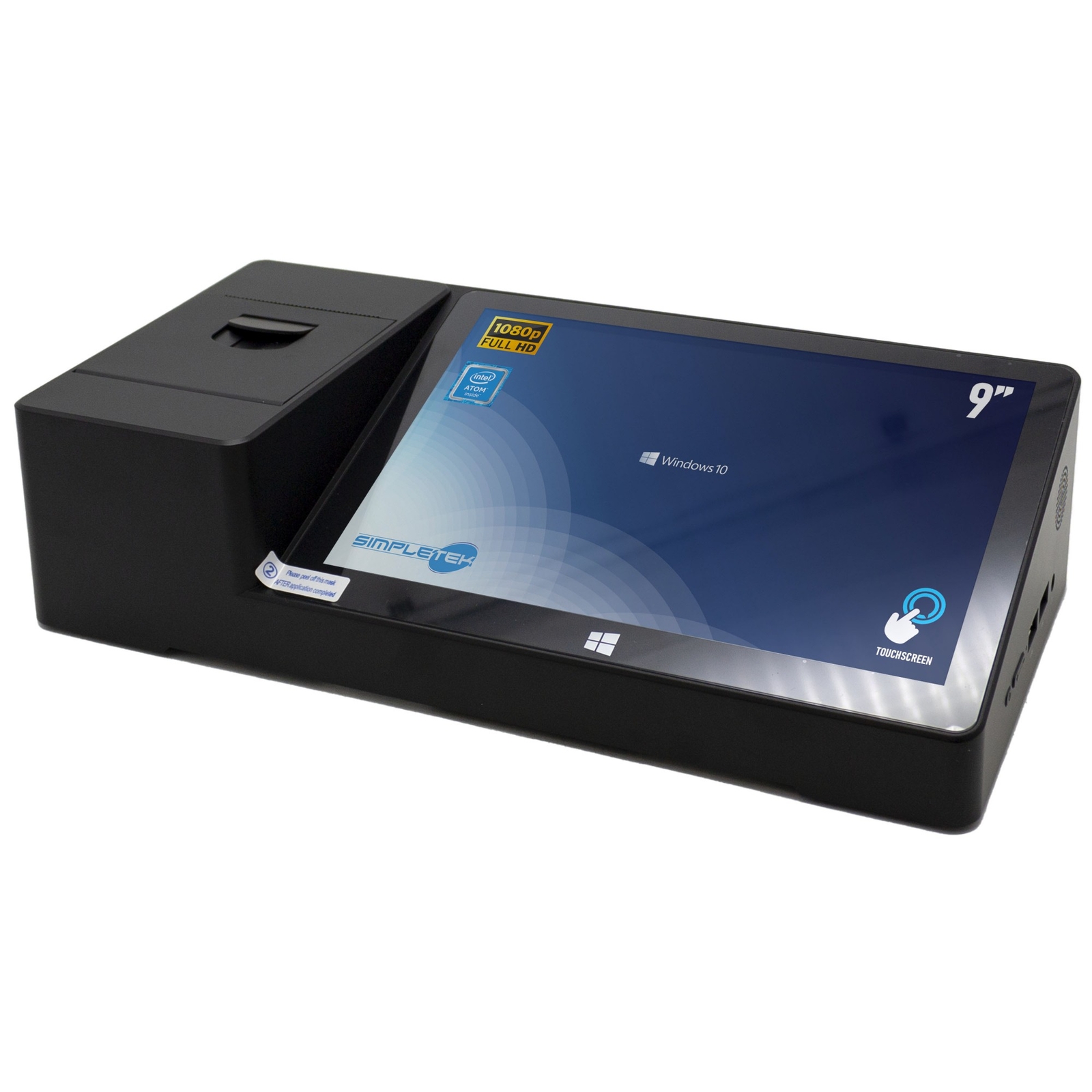 Aio Touch 9" Pos Touch Screen Touchscreen Cassa Scontrini Monitor Termica 58mm_