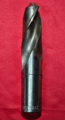 UTD 1-9/16 Drill Bit HSS, G8, Straight Shank, 2 Flute 8 1/4'' Long USA Made - NEW