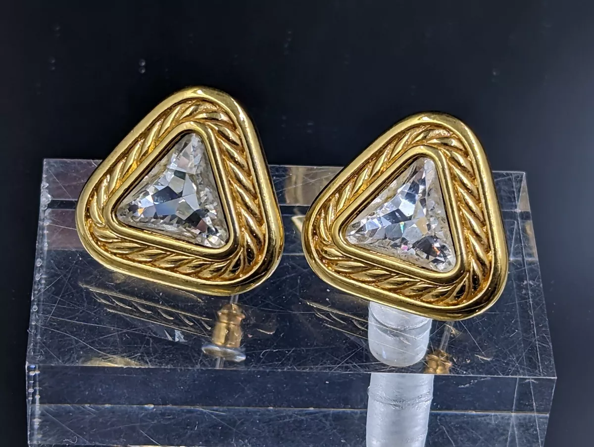 Swarovski crystal shop earrings ebay