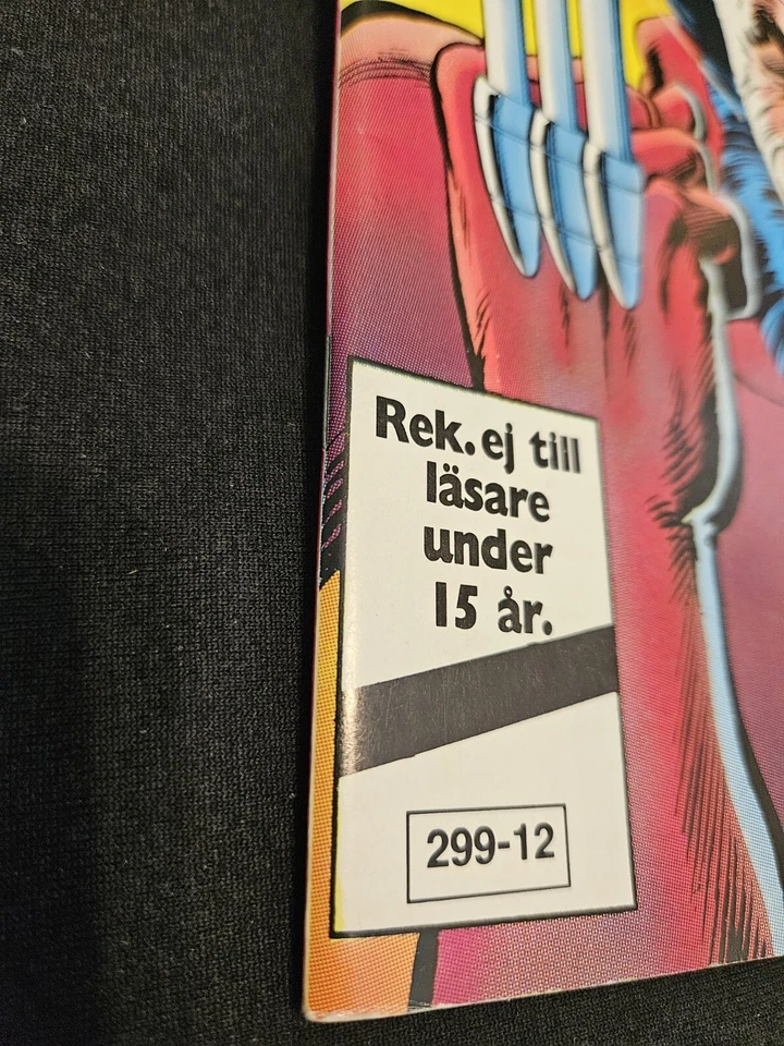 Wolverine Limited Series #1 Swedish 1st solo Wolverine Marvel Comics 🔑 - Image 2 of 4