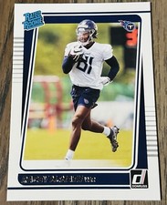 2021 Donruss Racey McMath Rookie Tennessee Titans