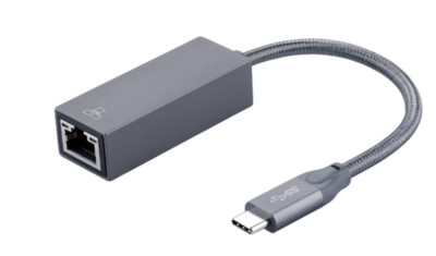 USB-C Thunderbolt 3 auf 2,5 Gbps RJ45 LAN Netzwerkadapter Konverter 0,2 m