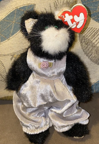 Vintage 1993 Purrcy Ty Beanie Baby Cat