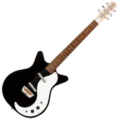 Danelectro DC59 BLK The 'Stock '59' Double Cutaway E-Gitarre - Schwarz