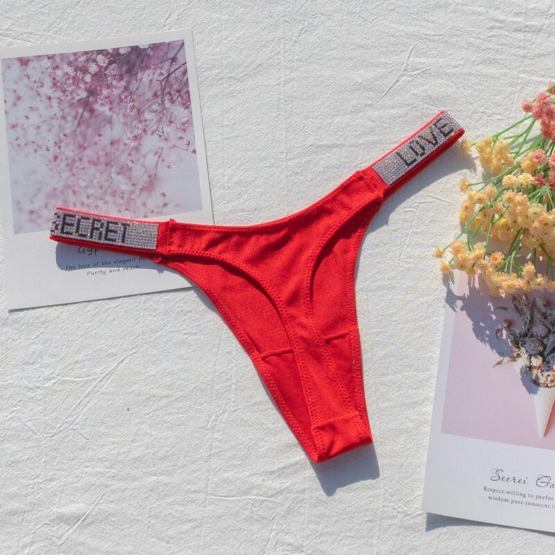 Damenhöschen Damen Tanga Damenunterwäsche Sexy Dessous Atmungsaktiv-  / - Bild 4 von 4