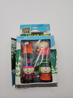 South Park Wind Ups Collector s Pack 1998 Comedy Central 4 Figure New in Box