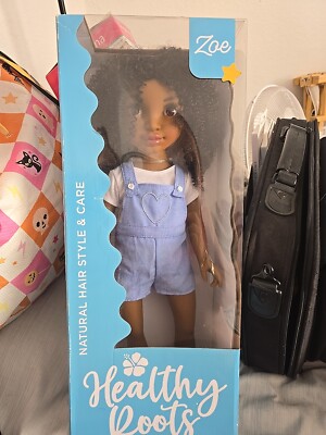Healthy Roots Zoe Doll, 18 inches in height , with box
