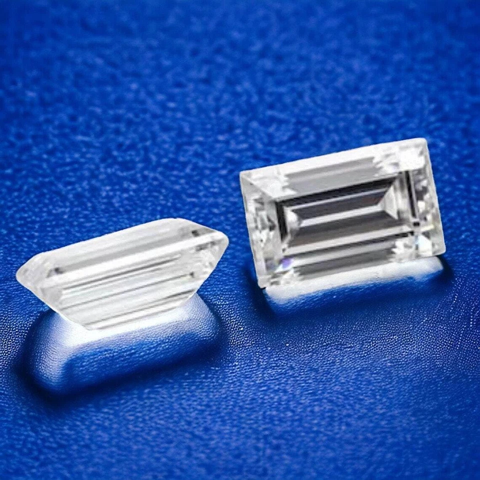 Diamantes cultivados en laboratorio corte baguette de 2,5 mm a 12 mm EF-VS diamantes cultivados en laboratorio Foto 2 de 4