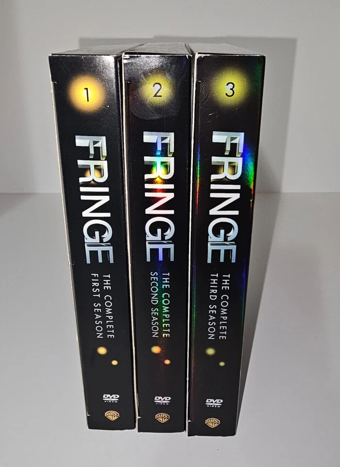 Fringe Complete Series DVD Set Seasons 1-3, First Second Third, Slip Cover - Image 3 of 4