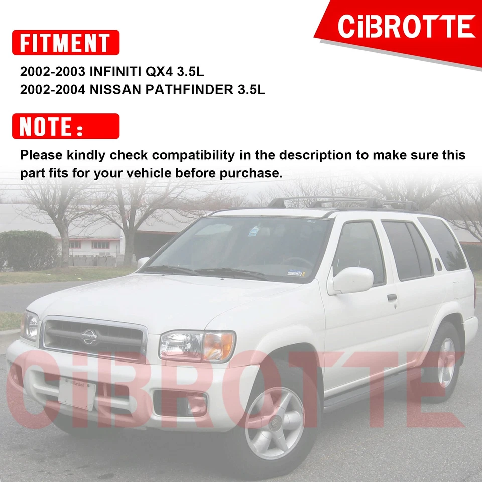 Juego de cubierta de válvula izquierda + derecha mejorado para Nissan Pathfinder 2002-2004 3,5 L👍 Foto 3 de 4