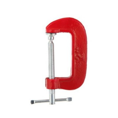 12 Pack Hyper Tough 2 inch Wood Work Light Duty Steel Adjustable C-Clamp
