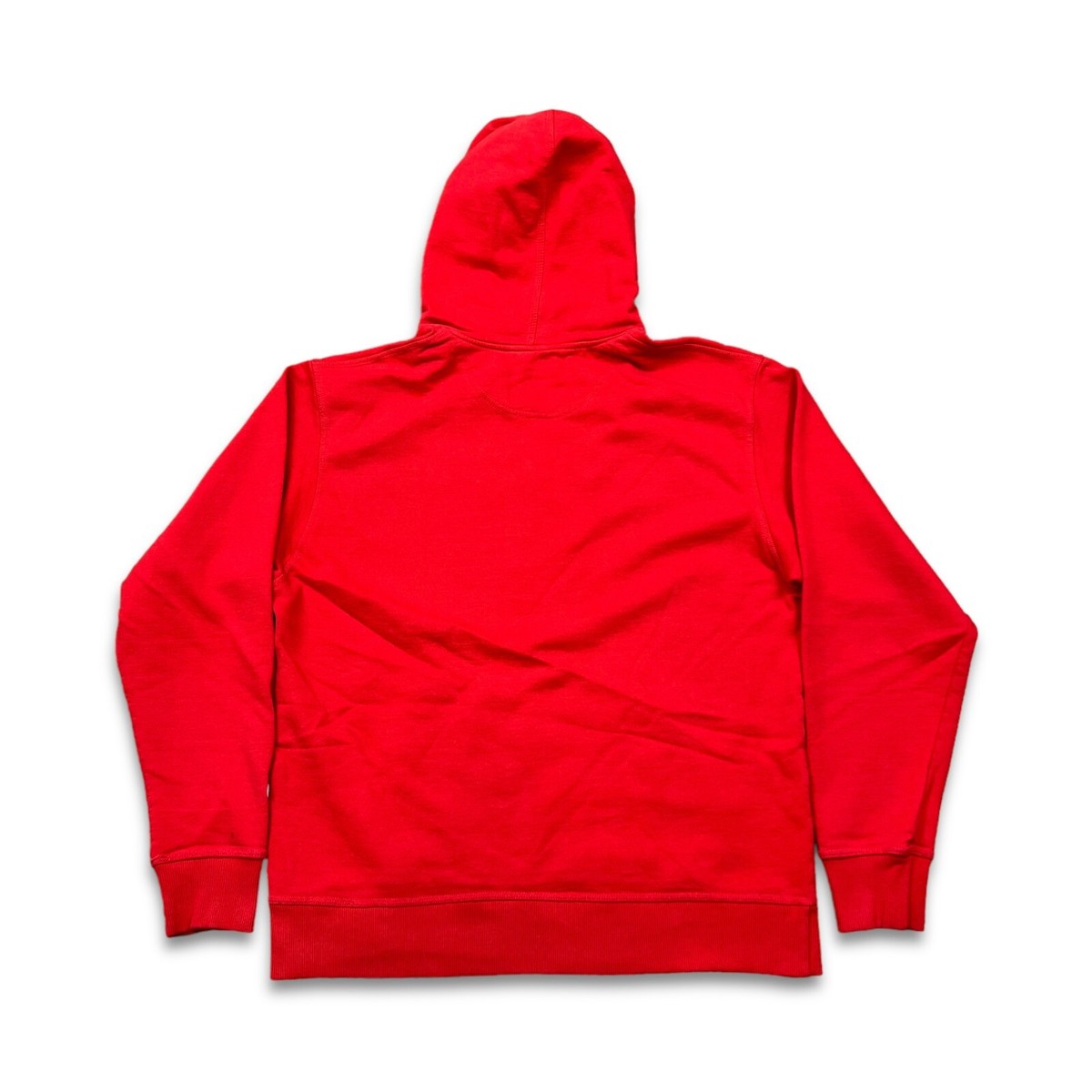 Champion Hoodie Mens Large Red Authentic Script Pullover Hooded