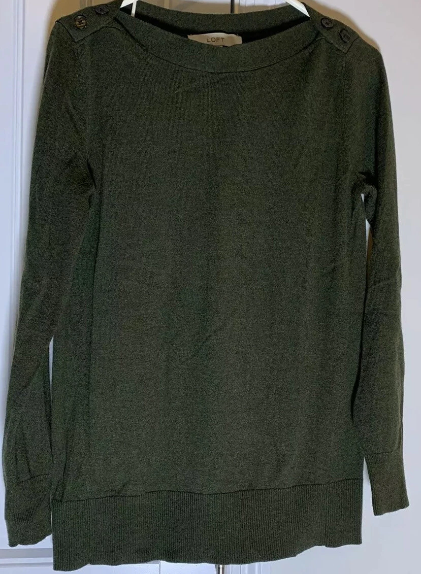 Ann taylor store green sweater