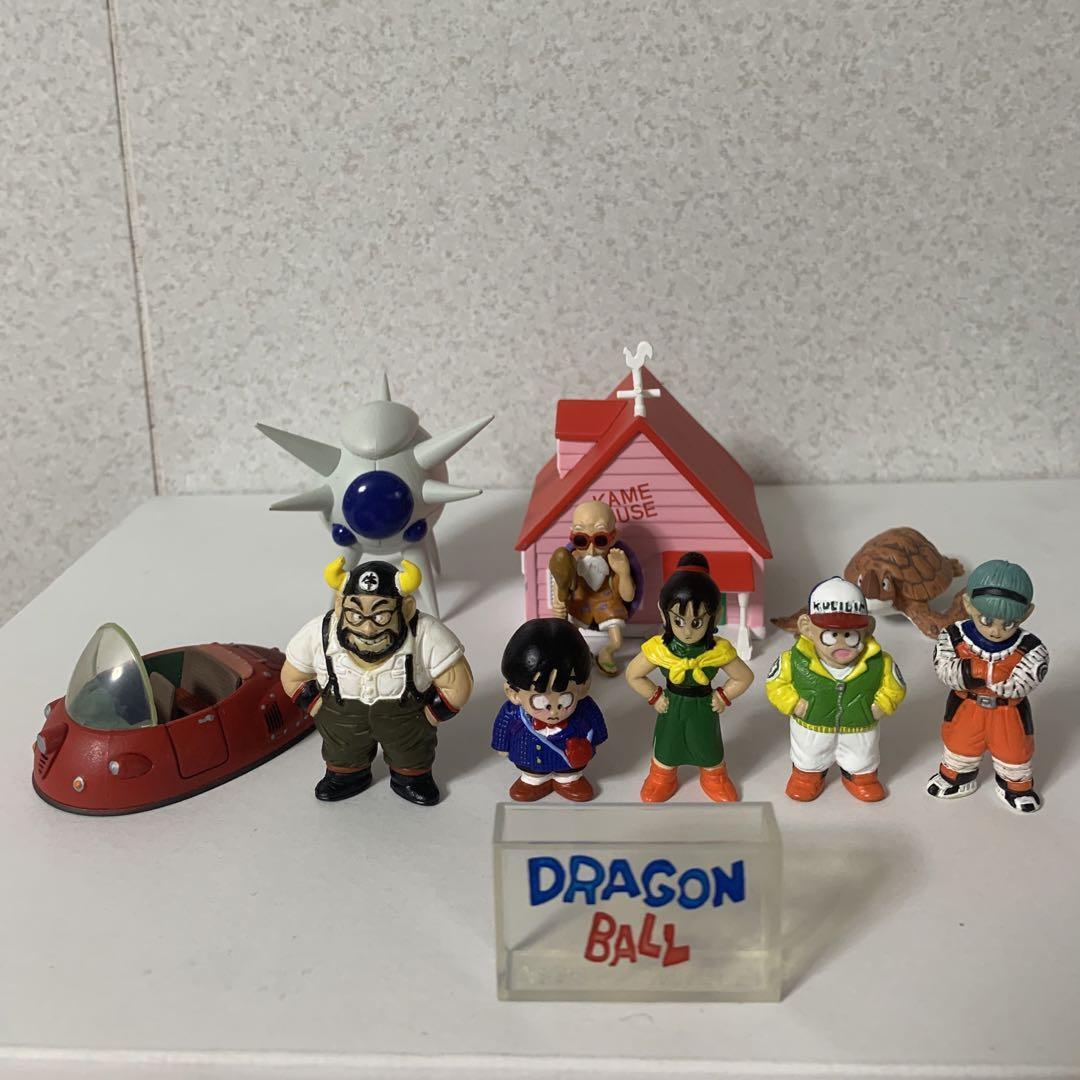 Dragon Ball Goods Lote de conjunto Krilin Bulma Master Roshi Gohan Chi-Chi Ox...
