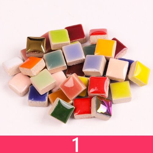 1cm 200g Carré Céramique Mosaïque Tuiles Main Matériaux DIY Mural Art Décoration - Afbeelding 25 van 50