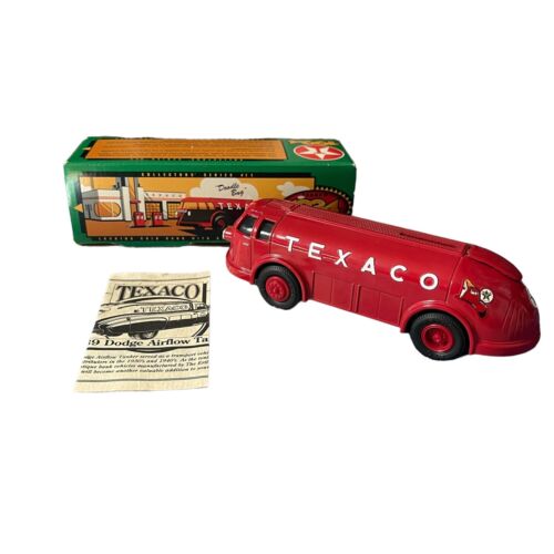 Ertl Texaco #11 En Serie Collector Bank 1934 Doodle Bug Diamond T Tanker MINT - Imagen 1 de 6