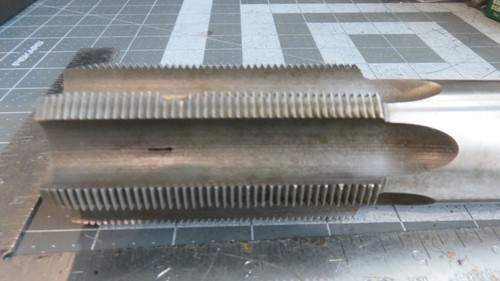 HS HAND TAP 2'' x 12 tpi PLUG 2.00"-12 HS GH-6 6-FLUTE North American USA 12712 - Picture 6 of 11