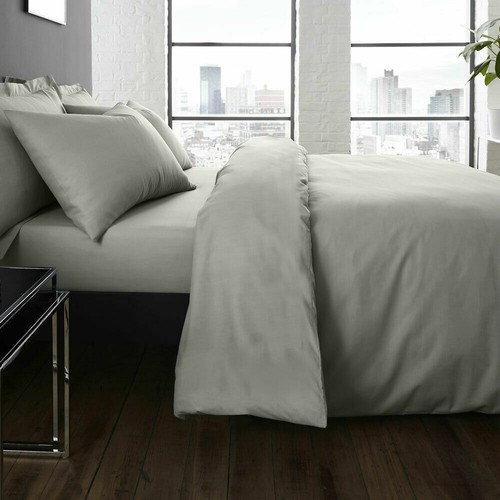 Serene Plain Dye Collection Easy Care SUPER KING SIZE Duvet Cover Set
