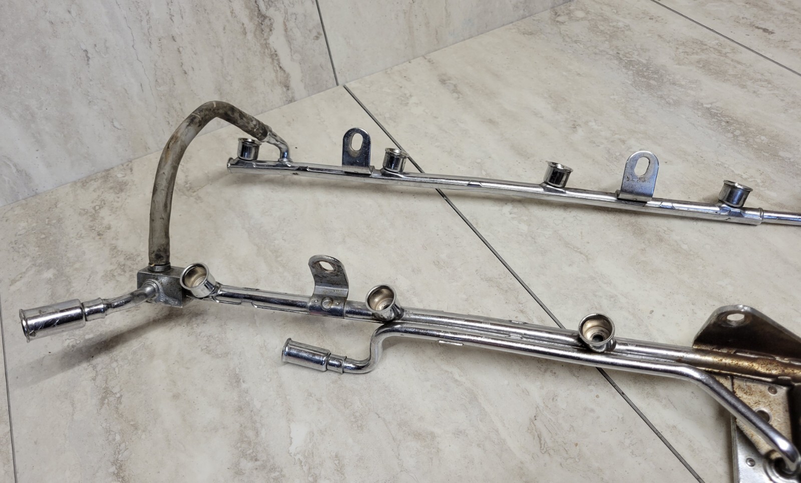 19871993 Mustang Fuel Rails Oem Ford See Pics Clean Great Shape OBO Foxbody eBay