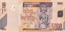 Congo Democratic Republic, 5.000 Francs, 2005, UNC, p102a, REMAİNDER , Without S