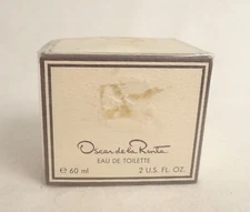 Vintage Oscar De La Renta Eau de Toilette Perfume 2oz Sealed, Old Version 