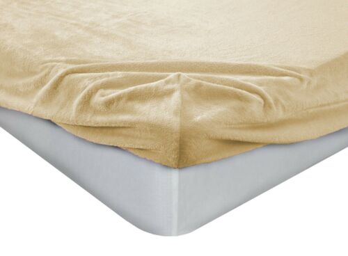 MIA EXTRA DEEP TEDDY FLEECE FITTED SHEET WARM COSY BEDDING SINGLE DOUBLE KING - Picture 26 of 69