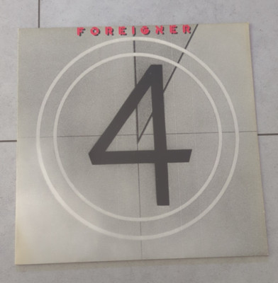 Foreigner    4    Vinyl LP Schallplatte  GER  1981  OIS  Cleaned  EX/EX