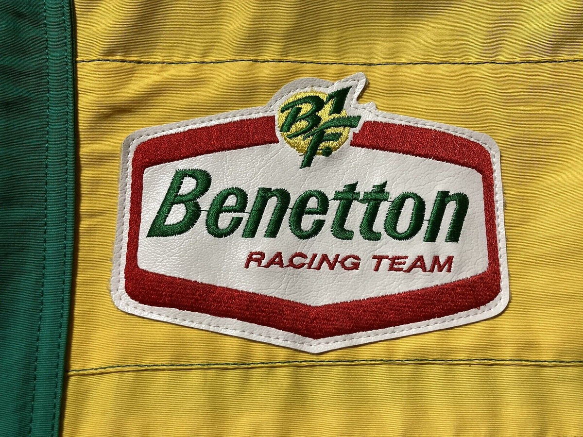 Benetton Formula 1 Racing Team Hoodie Jacket Size 48 Benetton Formula 1 Racing Team Hoodie Jacket Size 48