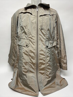 Cole Haan Small Tan Rain Jacket 54163