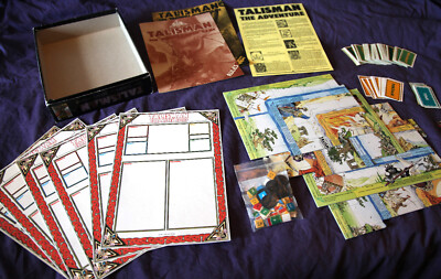 Talisman 1985 & Talisman ''The Adventure'' 1986 The Magical Quest Game 2nd Edition