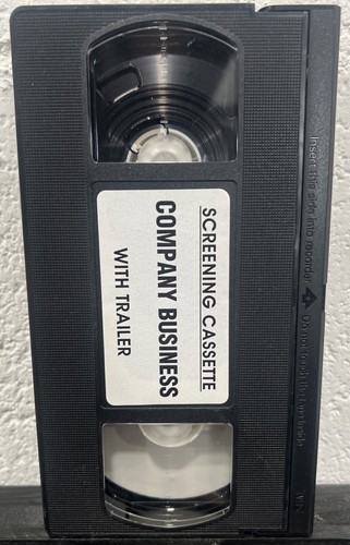 Company Business 1992 VHS Full Length Screening Copy - Picture 3 of 3