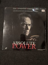 Absolute Power Laserdisc, 1997 Clint Eastwood/Gene Hackman