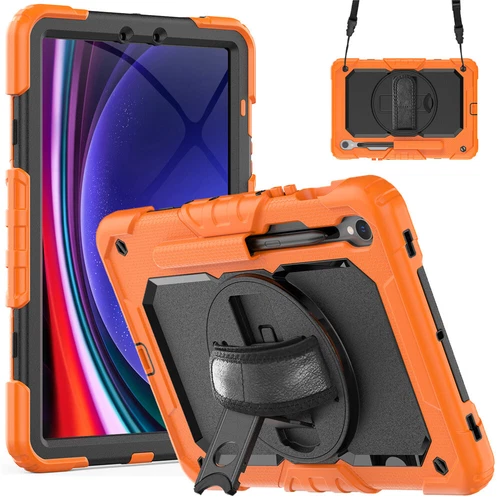 For Samsung Galaxy Tab S10 S9 Ultra Plus FE Shockproof Heavy Duty Case Cover - Picture 89 of 153